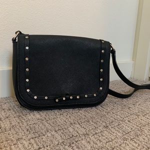 Black Kate Spade crossbody bag